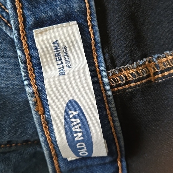 Old navy size 16 blue jeans denim girls adjustable waist ballerina style - Picture 5 of 16